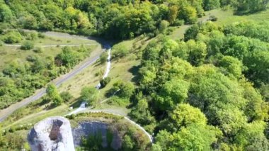 Chateau Gaillard kalesi, Les Andelys, Normandiya, Fransa