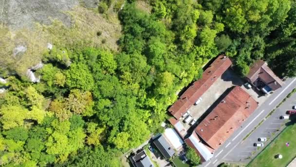 Chateau Gaillard Castle, Les Andelys, Normandia, Franciaország — Stock videók