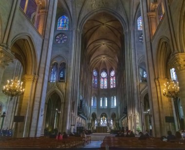 Notre Dame de Paris Katedrali, Paris, Fransa.