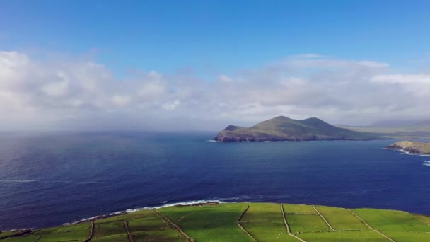 Antigua cantera de pizarra, Isla de Valentia, Irlanda — Vídeos de Stock