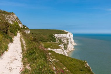 Dover 'ın beyaz kayalıklarına bakın, Büyük Britanya