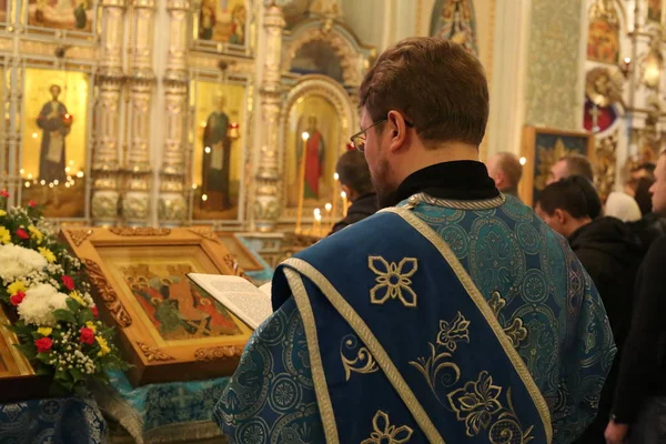 Clero Iglesia Ortodoxa — Foto de Stock