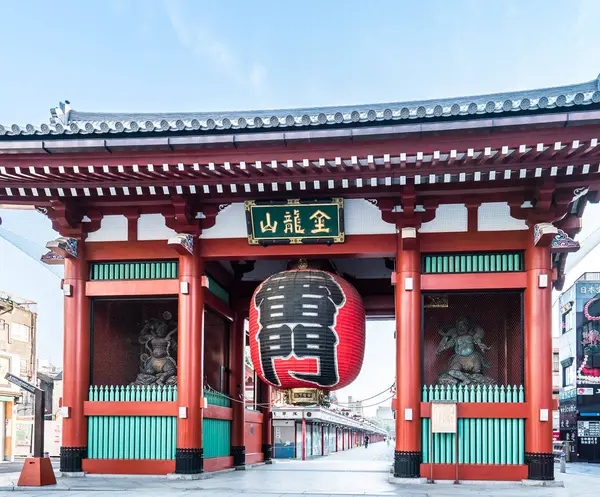 Tokio Japonsko Června 2018 Ranní Pohled Kolem Sensoji Chrám Tokiu — Stock fotografie