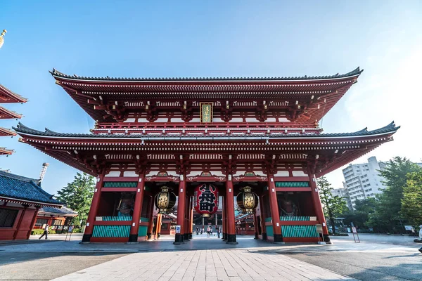 Tokio Japonsko Června 2018 Ranní Pohled Kolem Sensoji Chrám Tokiu — Stock fotografie