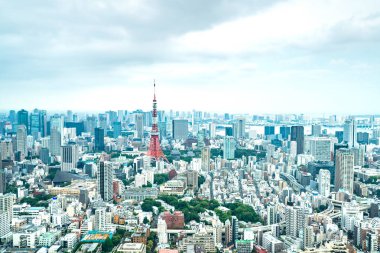 Tokyo Kulesi, Japonya - iletişim ve gözlem kulesi. Japonya en uzun yapay yapısında yeni Tokyo Skytree Japonya en yüksek bina olunca 2010 kadar öyleydi.