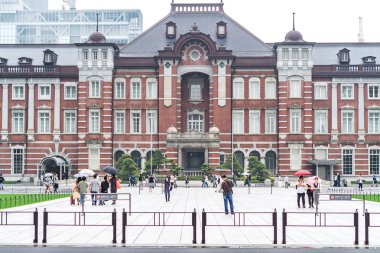 Tokyo İstasyonu, bir tren istasyonu, Marunouchi iş bölgesi, Chiyoda, Tokyo, Japonya