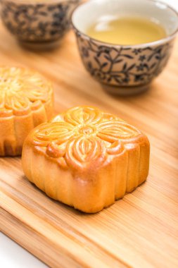 Sonbahar Festivali için lezzetli ay pastası.