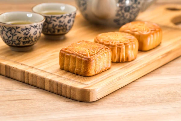 Delicious moon cake for Mid Autumn Festival