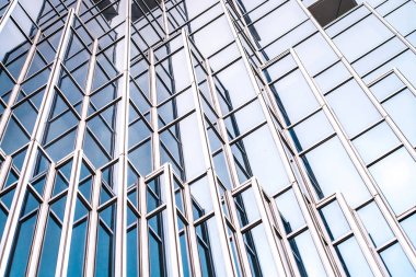 Mimari ayrıntılar Modern bina cam cephe iş backg