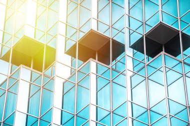 Mimari ayrıntılar Modern bina cam cephe iş backg