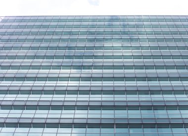 Tayvan, Taipei 'deki gökdelenlerin alçak açılı görüntüsü