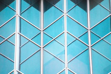 Mimari, Modern İnşaat Cam Cephesi İş Arkaplanı 'nı ayrıntılarıyla anlatıyor