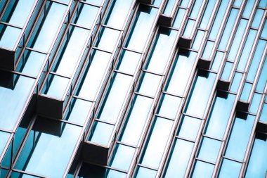 Mimari, Modern İnşaat Cam Cephesi İş Arkaplanı 'nı ayrıntılarıyla anlatıyor