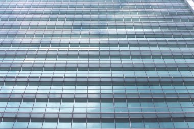 Tayvan, Taipei 'deki gökdelenlerin alçak açılı görüntüsü