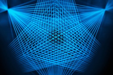 Soyut kaleydoskop arkaplanı. Güzel çok renkli kaleydoskop dokusu. Eşsiz kaleydoskop tasarımı.