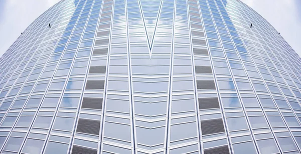 Podrobnosti Architektuře Modern Building Glass Facade Obchodní Zázemí — Stock fotografie