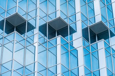 Mimari, Modern İnşaat Cam Cephesi İş Arkaplanı 'nı ayrıntılarıyla anlatıyor