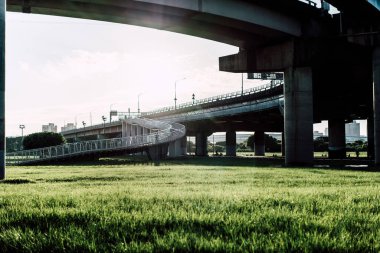 Dadaocheng rıhtımında gün batımı manzarası, Taipei