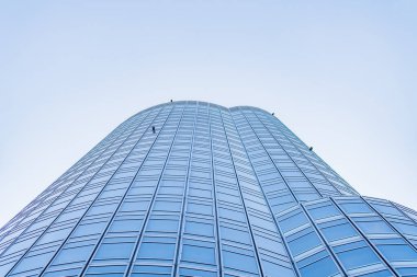 Mimari, Modern İnşaat Cam Cephesi İş Arkaplanı 'nı ayrıntılarıyla anlatıyor