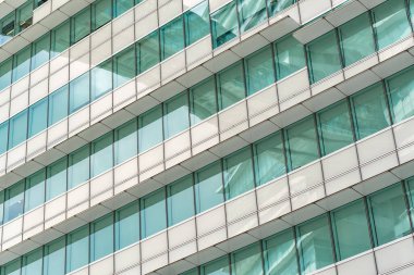 Mimari, Modern İnşaat Cam Cephesi İş Arkaplanı 'nı ayrıntılarıyla anlatıyor