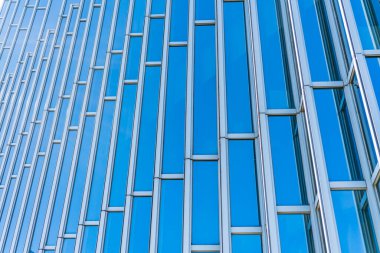 Mimari, Modern İnşaat Cam Cephesi İş Arkaplanı 'nı ayrıntılarıyla anlatıyor