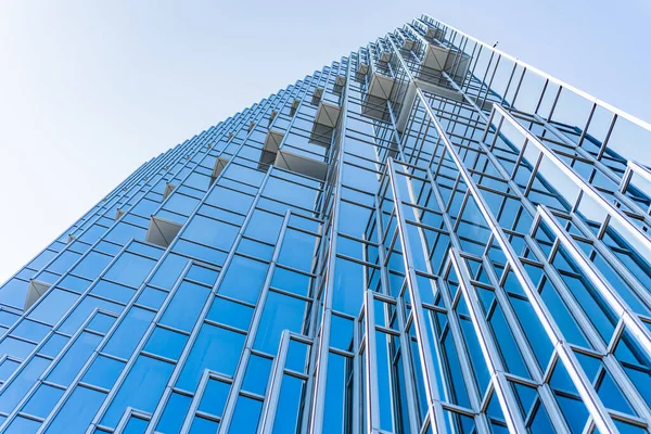 Mimari, Modern İnşaat Cam Cephesi İş Arkaplanı 'nı ayrıntılarıyla anlatıyor