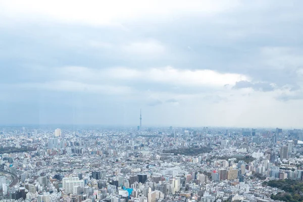 Tokyo Japan Mrt 2019 Bedrijfsconcept Azië Voor Vastgoed Bedrijfsbouw Panoramisch — Stockfoto