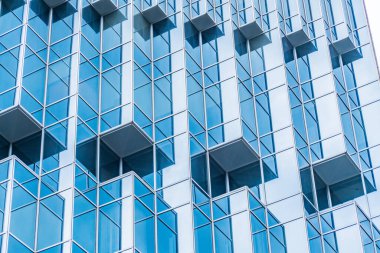 Mimari, Modern İnşaat Cam Cephesi İş Arkaplanı 'nı ayrıntılarıyla anlatıyor