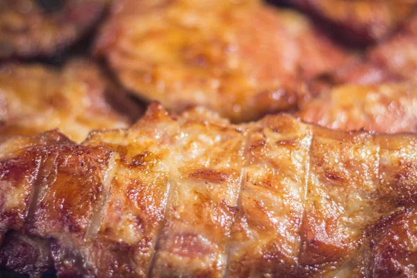 烧焦猪肉颈 高木阳 泰式烤猪肉 — 图库照片