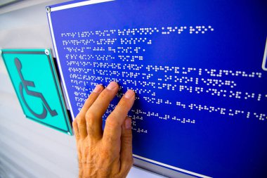 kabartma dokunmadan braille metin