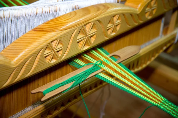 Geleneksel rustik tezgâhı. Rusya Ural