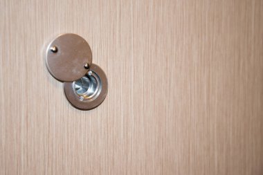 Objektif peephole yeni hafif ahşap kapı