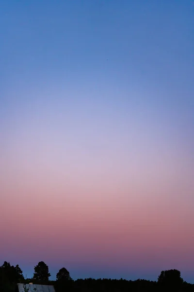clear sunset sky