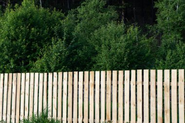 yeni ahşap çit, yeni panoları yüksek ahşap çit