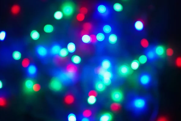 Abstract multicolored light.Christmas concept. Bokeh lights background.