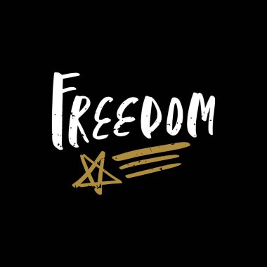 Motivasyonel yazı kartpostal ve poster el çekilmiş