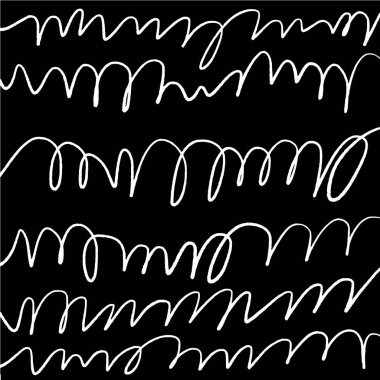 Siyah-beyaz desen, çizgili arka plan. Basit tasarım, vektör çizim