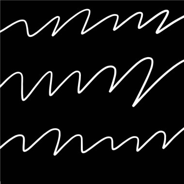 Siyah-beyaz desen, çizgili arka plan. Basit tasarım, vektör çizim