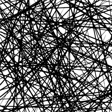 Titrek satırları süslü bir yuvada geçiş desen siyah ve beyaz, negatif ve pozitif örtüşen gibi. Vektör çizim