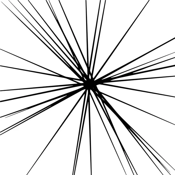 華やかな巣で不安定な線のように黒と白 正および負のパターンを重複します ベクトル図 — ストックベクタ