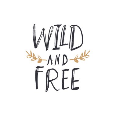 El motivasyonel özgürlük metni kartı, türü etiket aydın ve yazdırabilirsiniz. Posterler, kartları, kupalar, elbise ve diğer için benzersiz şık hat tasarım. Vektör çizim, clipart