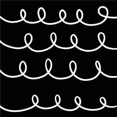 Siyah-beyaz desen, çizgili arka plan. Basit İskandinav tarzı tasarım