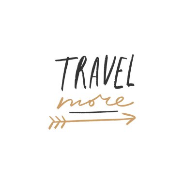 Elle çizilmiş komik şık hipster kamp logo. Daha fazla metin seyahat. Vahşi doğa. Clipart, izole işareti