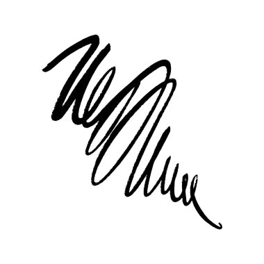 Soyut grunge nokta, fırça darbeleri, karalama. Evrensel tasarım dekor eleman. Kaotik el çizilmiş kroki, beyaz arka plan üzerinde izole. Vektör görüntü.