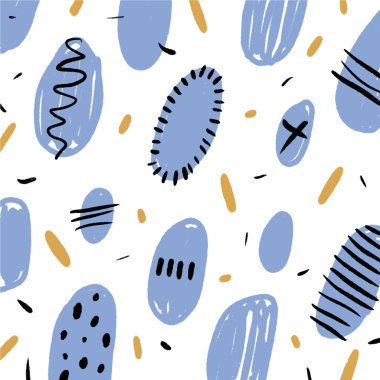 Abstration arka plan. El stilize temting çağdaş sanat çekilmiş. Boho hipster çizim