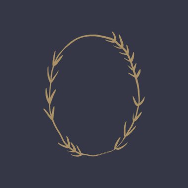 Düğün clipart çiçek çerçevesi. Vektör grafikleri. Davetiyeler için iyi