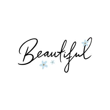 Alışveriş afiş, etiket, dekor ve daha fazlası için dekor elemanları ile Vektör el çizilmiş yazı metni. Küçük resim