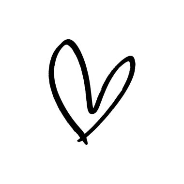 İzole minimal kalp simgesi gibi favori. Web siteleri ve mobil hikayeler için kalp çizgisi vektör simgesi. Logolar ve daha fazlası için iyi