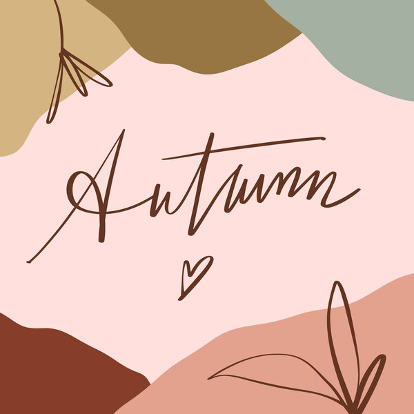 Терракотовое искусство Осенние листья растений Печать Аннотация Современная цифровая живопись Мода Скандинавский стиль Цвет Абстракция Плакат Современная печать Горит Оранжевый вектор Иллюстрация
