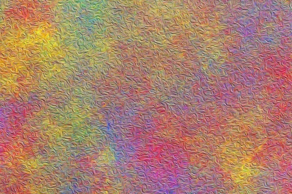 Multicolore Fond Abstrait Noël Imitation Peinture Huile — Photo